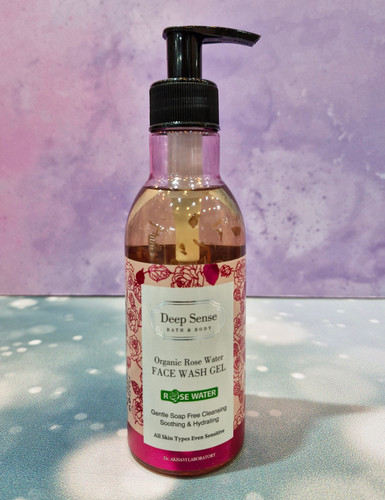 ژل شستشو صورت گل رز